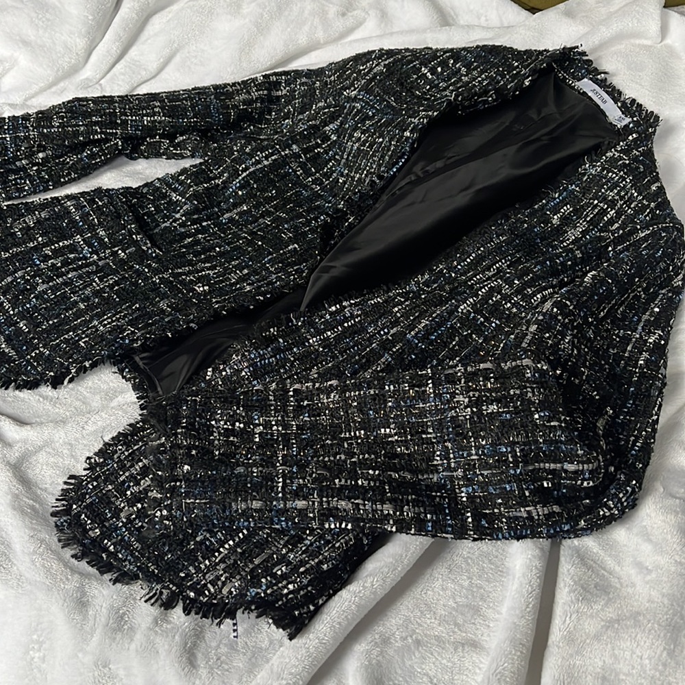 Metallic Tweed Blazer - NWOT